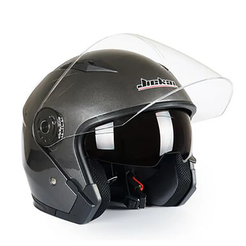 

Motorcycle Helmet Male Female Four Seasons Helmets Capacete Para Motocicleta Cascos Para Moto Double Lens Moto Half Helmet