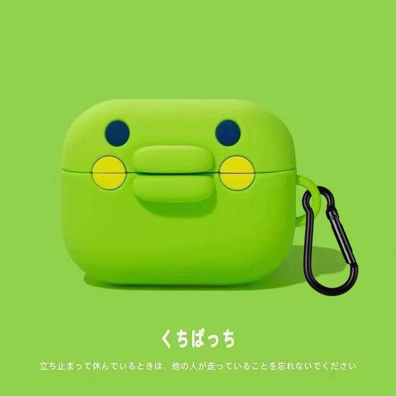 3D Niedliche Lustige Großmaul-Kopfhörerhülle für AirPods Pro 3 Pro 2 Schutzhülle für Airpods1/2/3/4/Pro/Pro2/Pro3 Hüllen