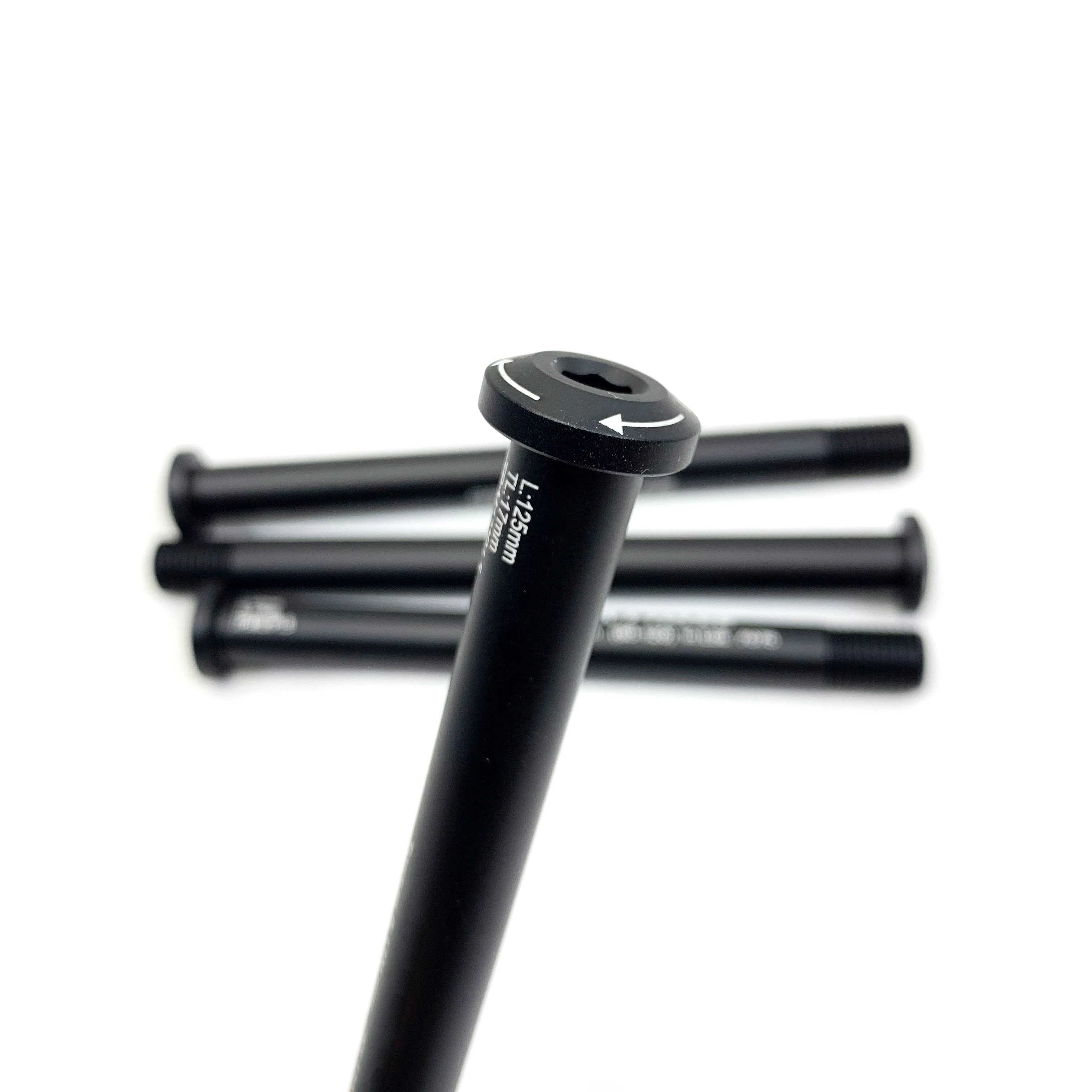 Super Light Bicycle Thru Axle Bike Quick Release Road Bike Hubs Tube Shaft Skewers Front Rear Axle 120/125/165mm M12 P1.5 Axle