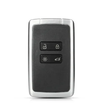 Chiave telecomando per Renault Megane 4 Talisman KALEOS Kadjar Espace 5 portachiavi 2015 - 2020 - KEYYOU Smart Remote Car Key Shell Cover Fob per Renault Megane 4 Talisman KALEOS Kadjar