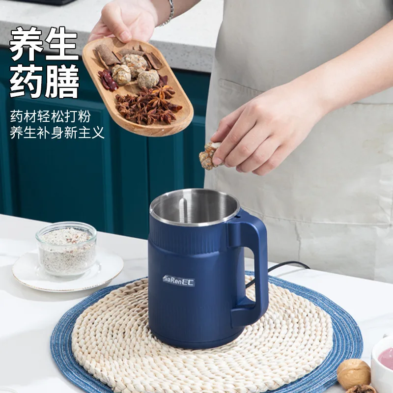 Household multifunctional grinder food processor mixer grinder portable eight-blade blade