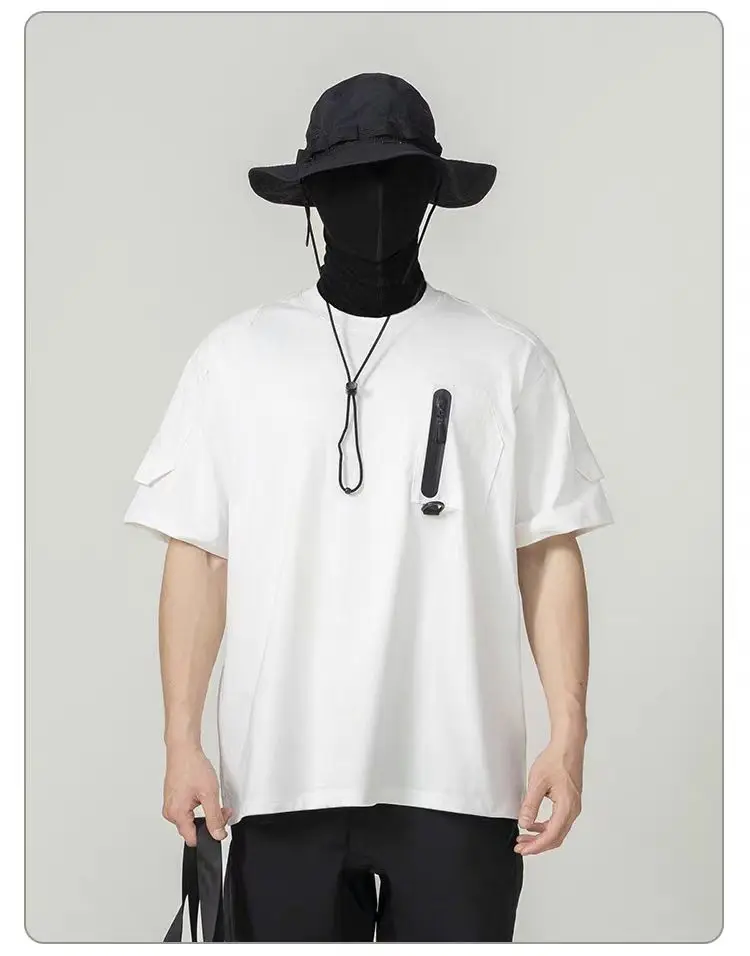 Whyworks lmtwl 24ss Outdoor t-shirt quick drying breathable sorona material 3d design sleeves techwear gorpcore aesthetic