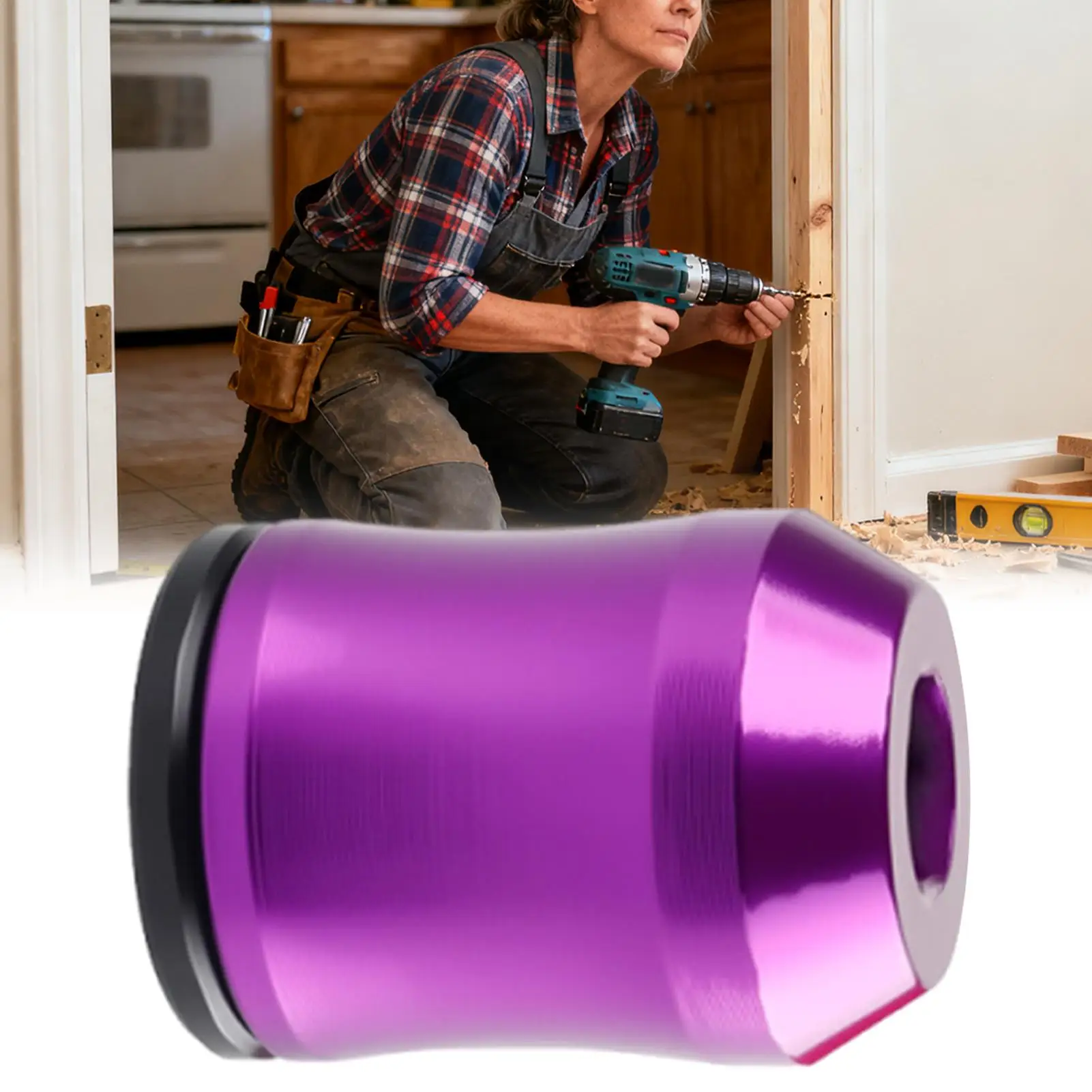 Magnet Screw Ring Magnetizer Heavy-Duty Tool Ring Screwdriver For Positioning Workbench Metalworking Assembly 1/4 Inch Hex