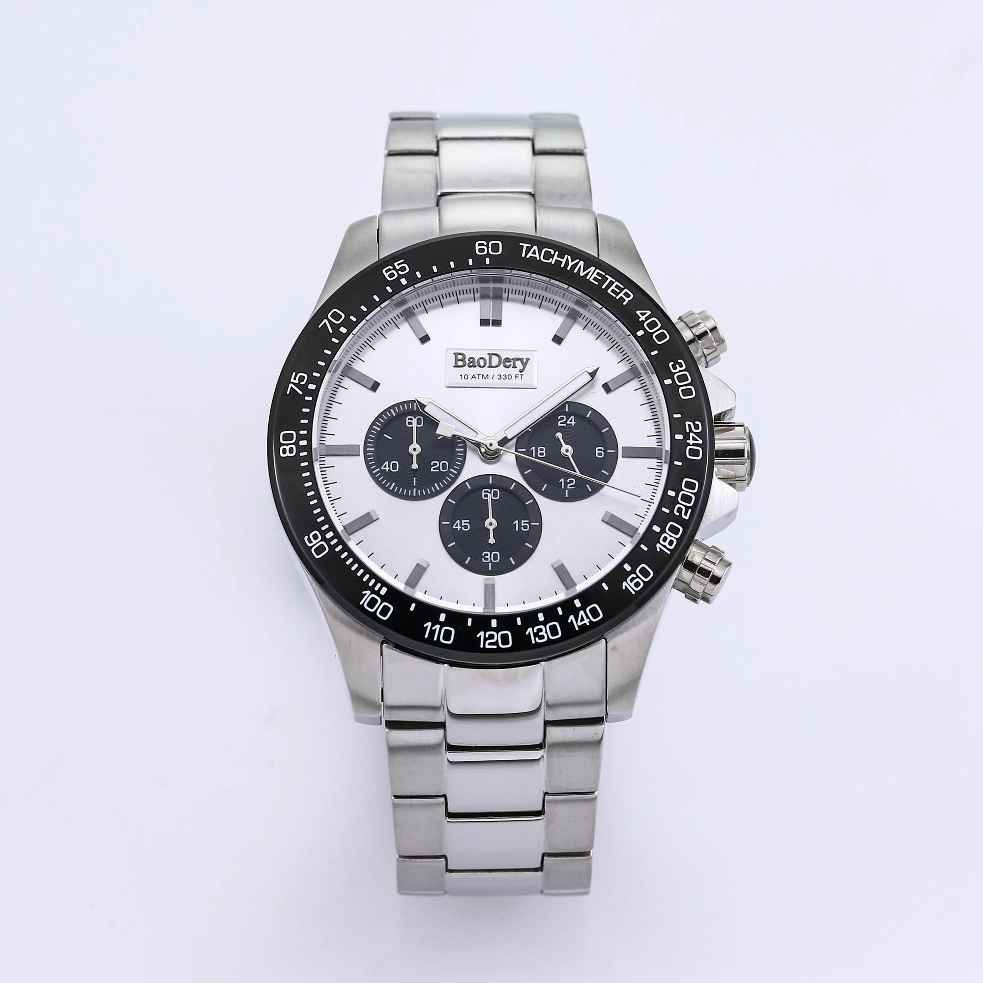 2024 BAODERY QUARTZ  Watches Sports Top Brand  Luxury Men's Watch Male Wristwatch New 42mm
