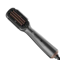 New Convenient Hair Brush PTC Heater Massage Comb Portable Ionic Hair Brush Electric Ionic Hair Brush Metal Hot 1