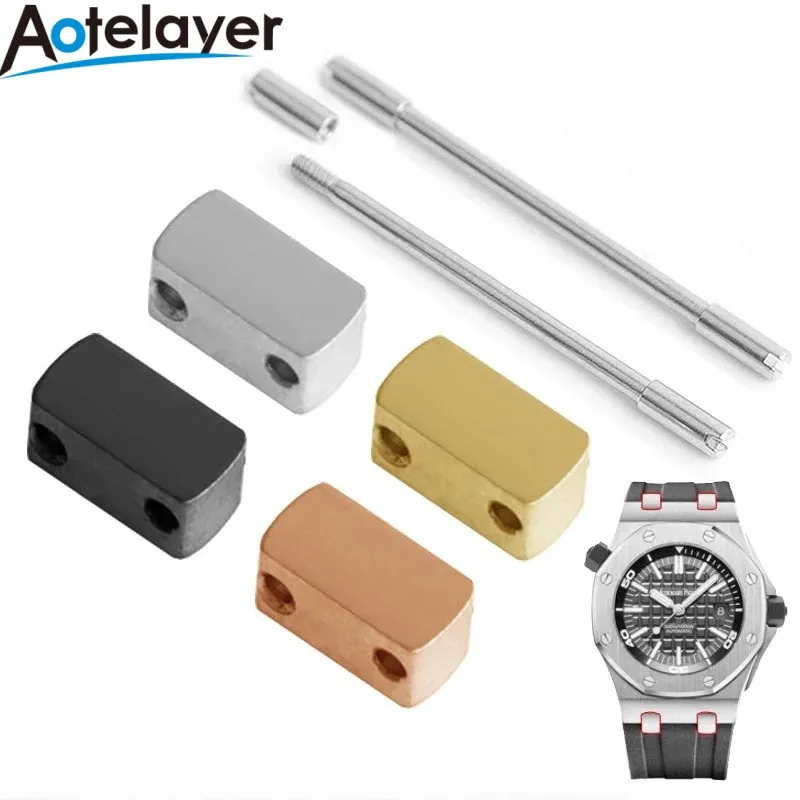 Kit Di Conversione Del Collegamento Finale Da 4.5Mm Per Ap Royal Oak Offshore Ap 15400 26320 26331 Cassa Dell'Orologio Con Cinturino Da 28Mm Per Ap Wa