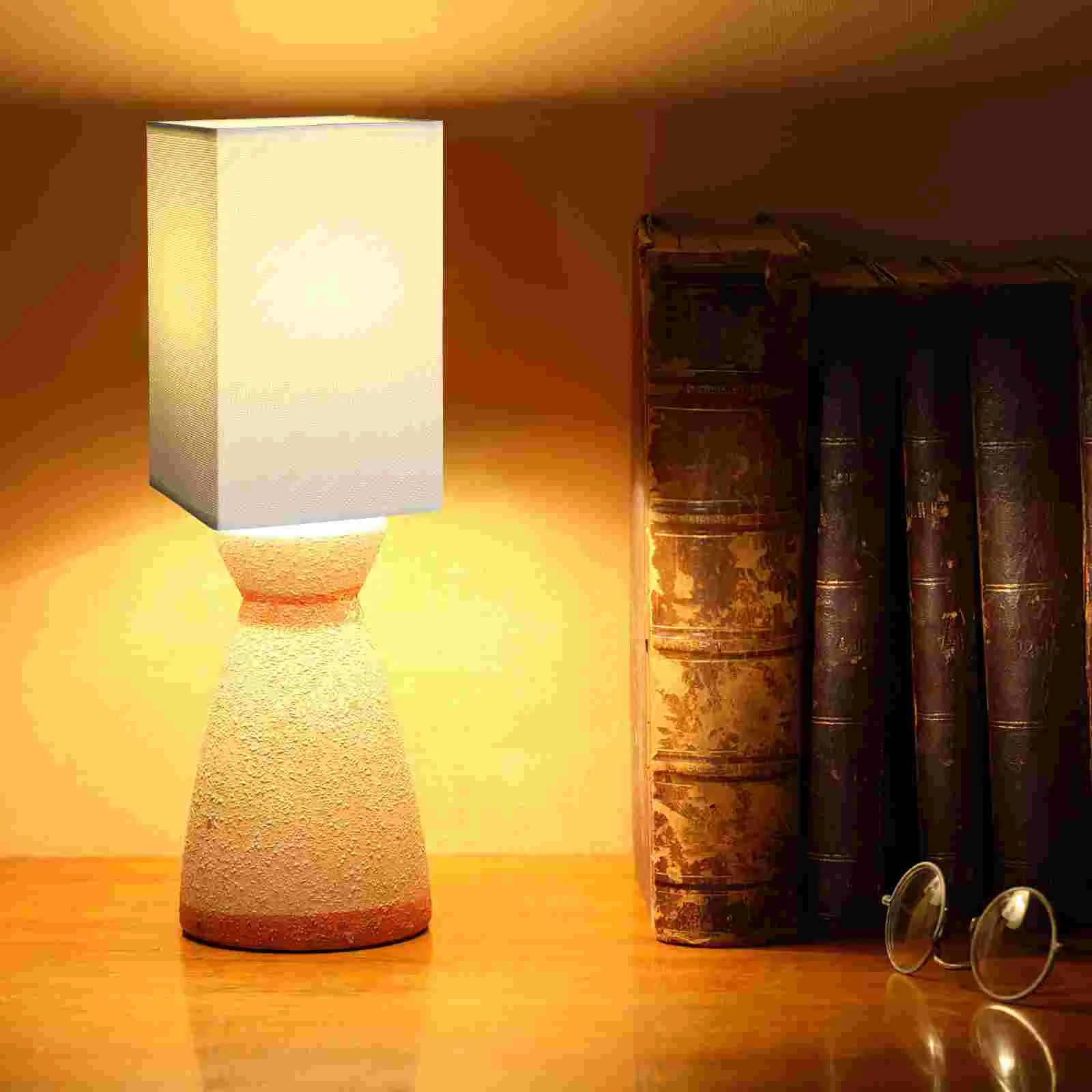 

Table Lamp Shade Simple Modern Desk Light Cover Bulb Cage Guard for Living Room Bedroom