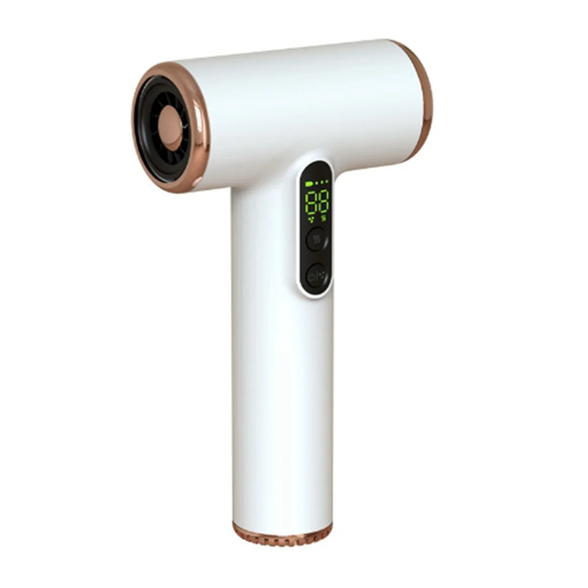 A13I Cordless Hair Dryer 3 Speeds 3 Temp USB Rechargeable Portable Small Blow Dryer with Digital Screen for Dorm Camping