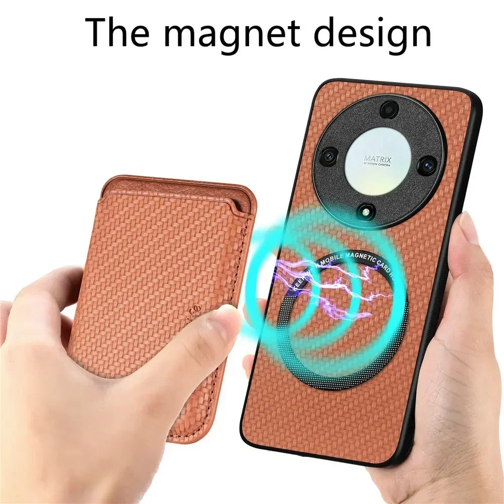 Luxury Leather Magnetic 2-in-1 Detachable Card Wallet Phone Case