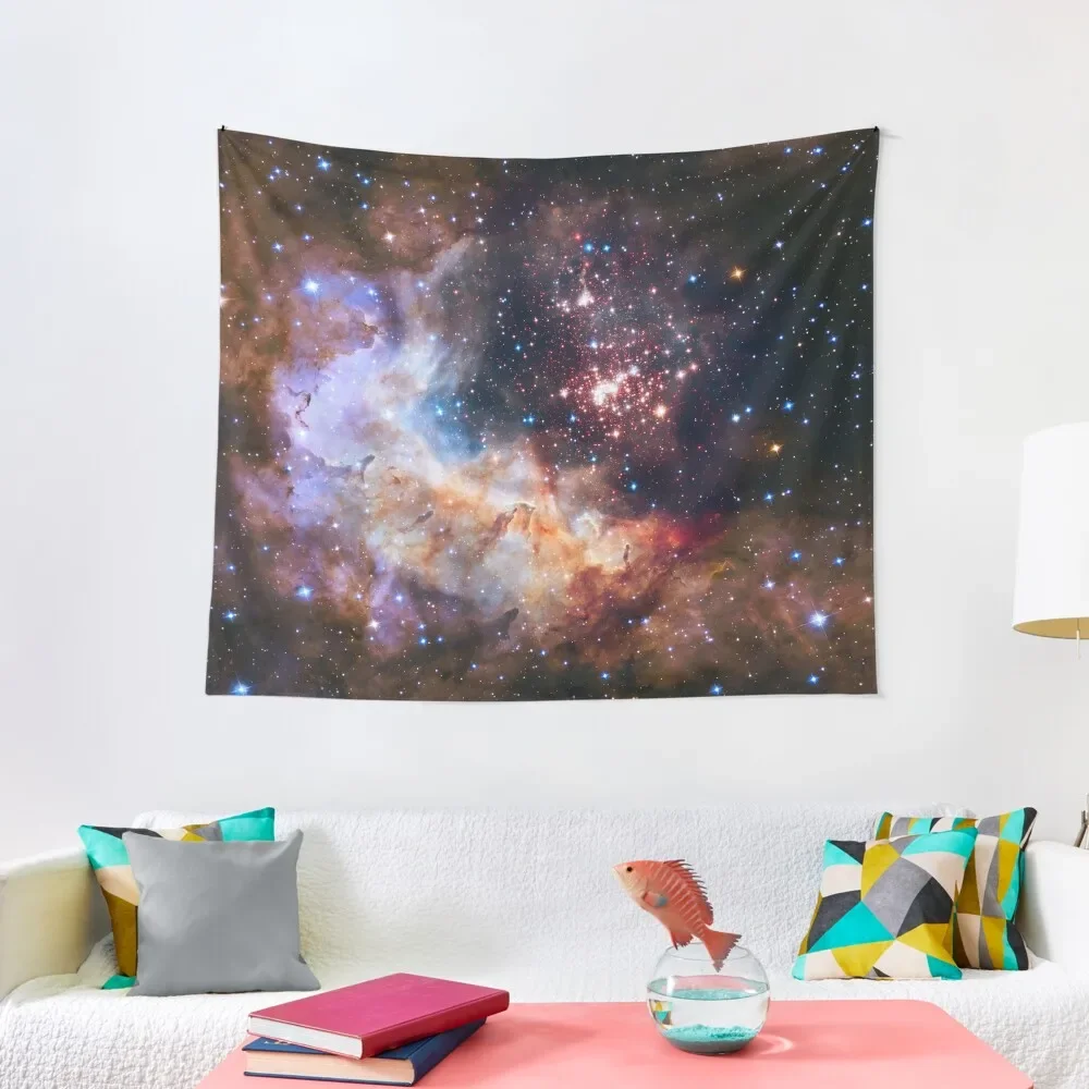 

Celestial Fireworks / The star cluster Westerlund 2 in the Milky Way galaxy Tapestry Wall Art Decor For Bedroom Tapestry