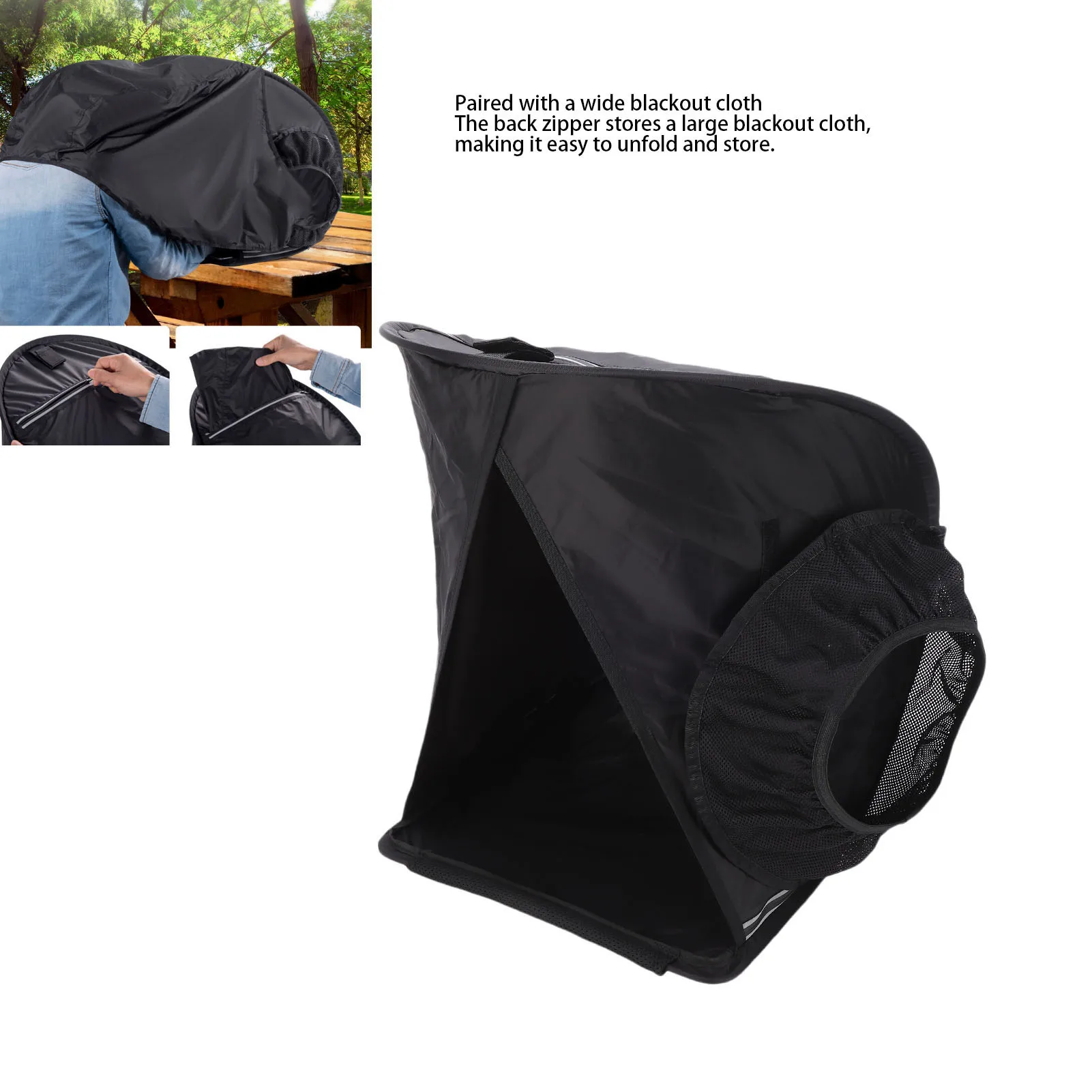 Laptop Sun Shade Waterproofing Dust Proof Multifunctional Portable Computer Screen Hood for Outdoor Outside Computer Tent
