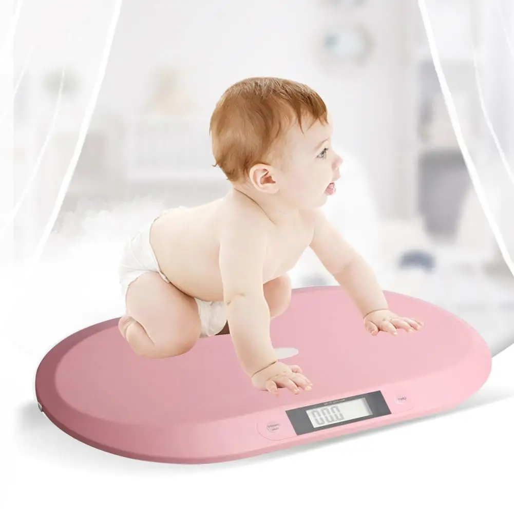 Digital Baby Scale LED Screen Digital Pet Scale with Hold Function Weight Height Track Multi-Function Toddler