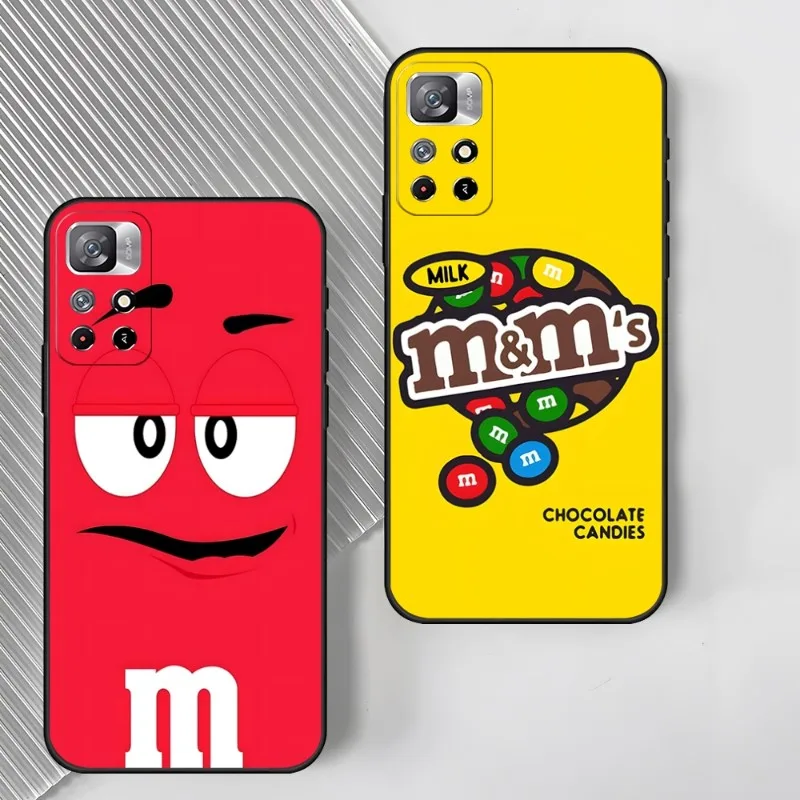 Custodia Per Telefono Ins M M Peanut Chocolate 2023 Per Redmi 12 Poco X3 Nfc Pro Note 11 S 5G 10 9 Plus 8 7 A C T 4G 10S Custodie Per Cellulari