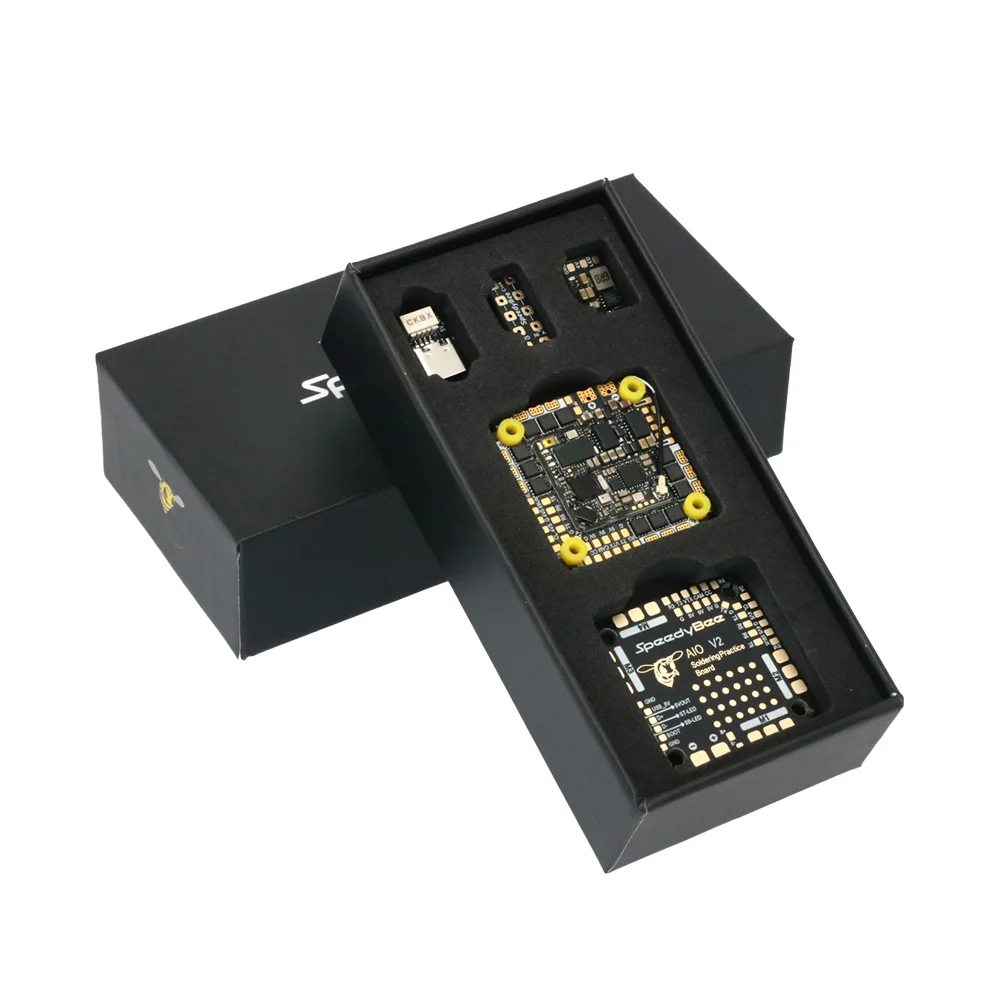 SpeedyBee F405 AIO V2 35A without CNC / 40A with CNC 25.5x25.5 3-6S Flight Control and ESC Integrated for Aircraft thumbnail 4
