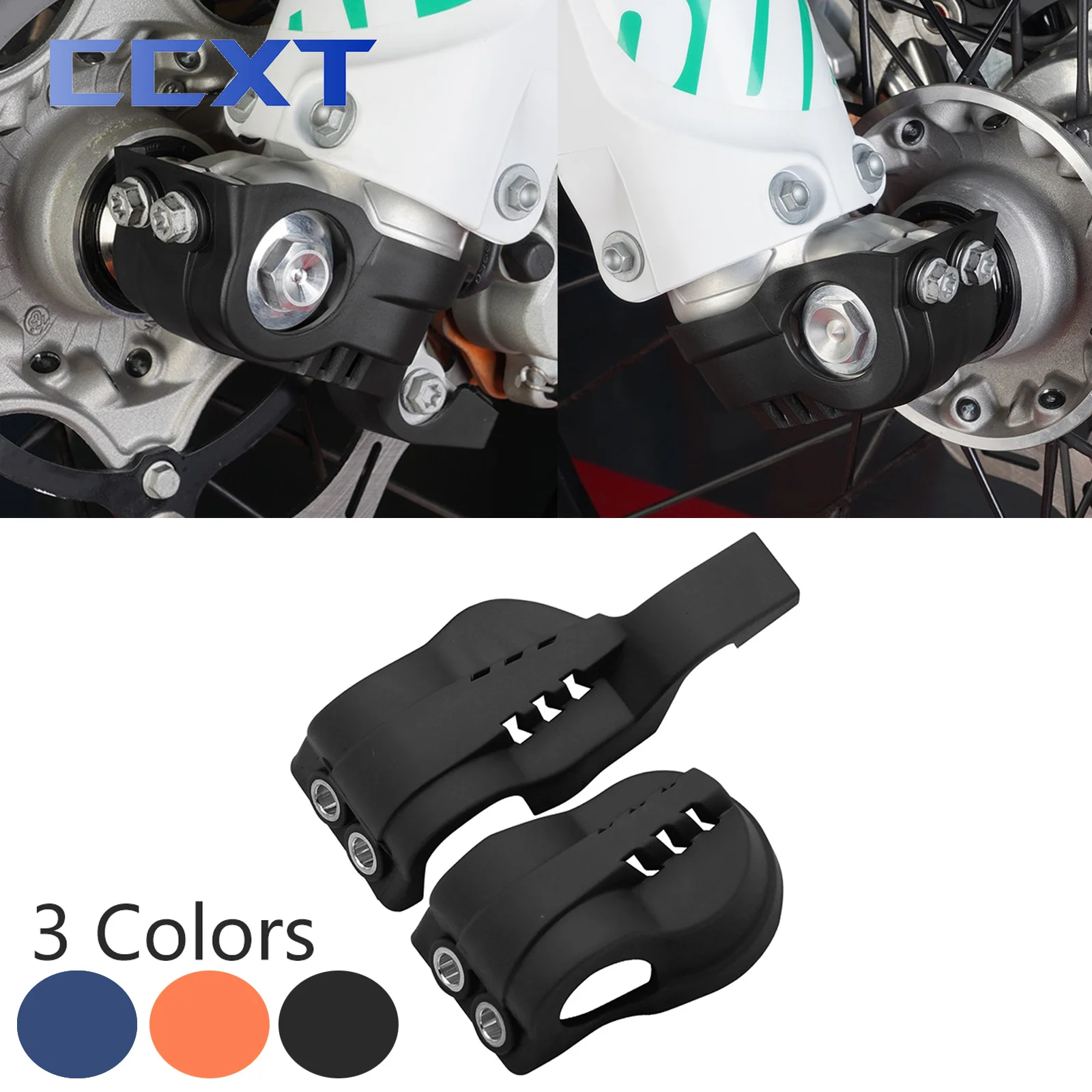 Motorcycle Fork Guard Motorcycle Fork Bottom Shoe Guard Cover Protector For KTM XC XCF SX SXF XCW EXC EXCF For Husqvarna FC TC TE FE TX FX 2015 -