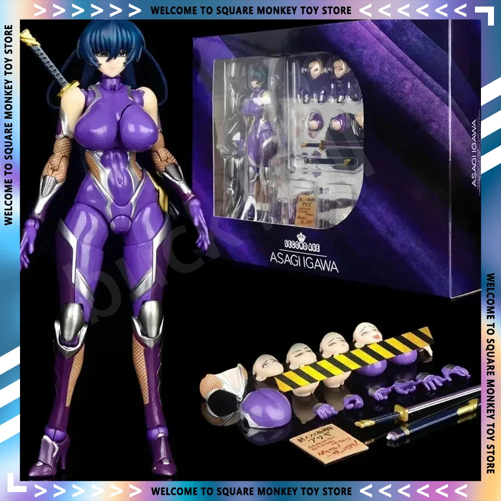 

Аниме фигурки Taimanin Series, второй топор, асаги игава, оригинальные ракетные мальчики, экшн-фигурки, модели искусственных цветов, коллекционные игрушки, подарки