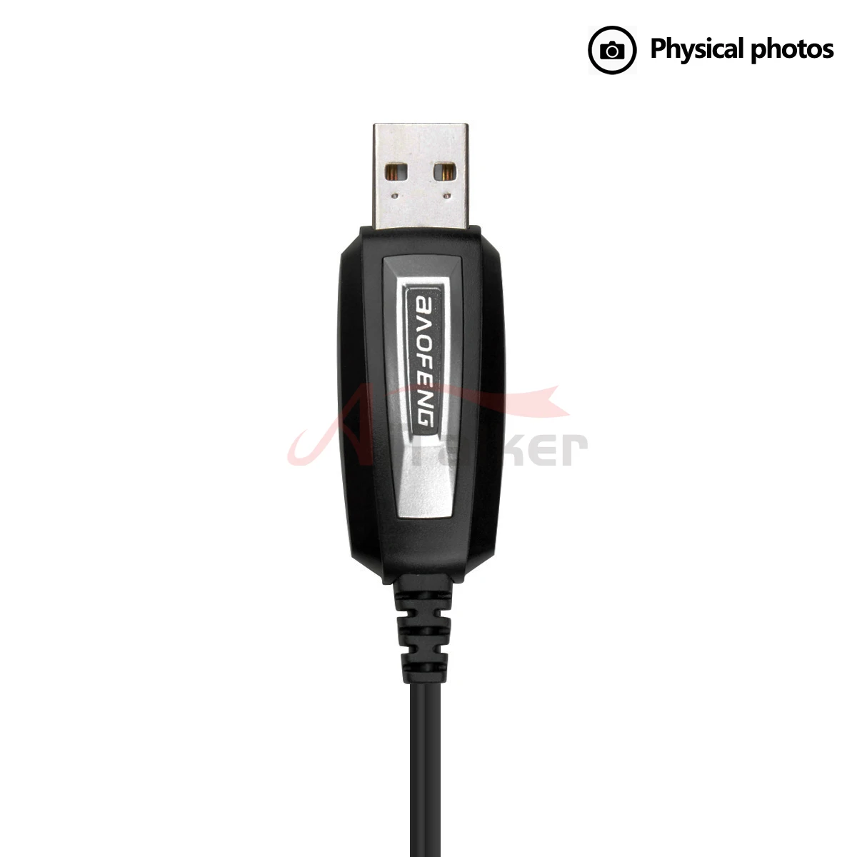 Quansheng UVK5 UVK6 UV5RPlus Original Baofeng USB Programming Cable With Driver CD For UV-5R BF-888S UV-82 Walkie Talkie