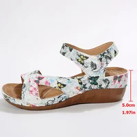 Sandales pour femmes 2026 – Sandales d'été à talons compensés décontractées pour femmes – Chaussures d'été souples à talons pour femme 5
