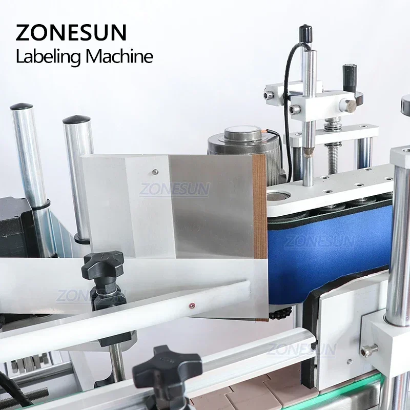 ZONESUN ZS-TB150A High Speed Packaging Labels Machine 200bottles/min Essential Oil Cosmetic Jar Labeling Machine Sticker