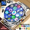 5G/4G Smart Watch Men 1.95 inch HD AMOLED 8GB+128GB RAM 500W Camera WatchSmart GPS WIFI Google APPS Download Smartwatch 1100mah 1