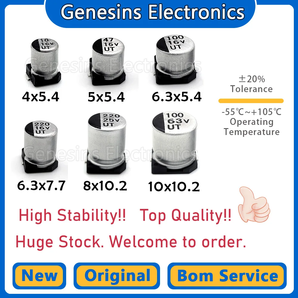 5 PZ TAPPO PANASONIC 100V 10UF 10MF CONDENSATORE (sostituzione - Foto 2