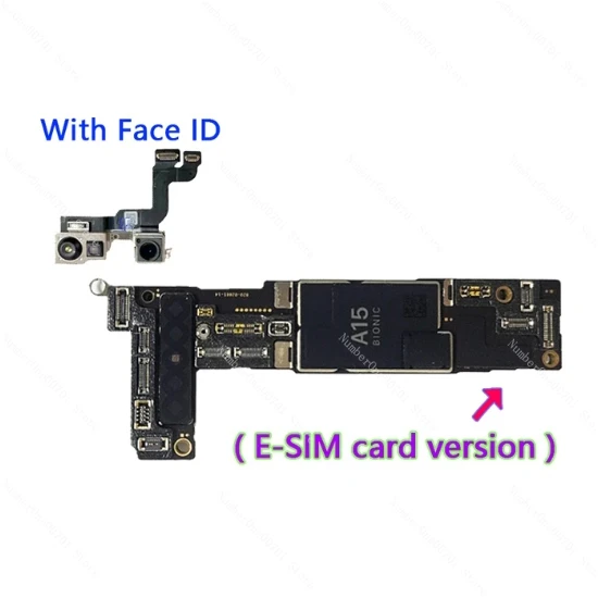 

mobile phone motherboard for iPhone 14 unlock motherboard with face id 128 256 gb mainboard for iphone 14 motherboard original