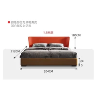 Cadres de lit King Size de luxe, tables de chevet, lit moderne de luxe, esthétique, têtes de lit doubles, meubles pour chambre à coucher, meubles de chambre à coucher 6