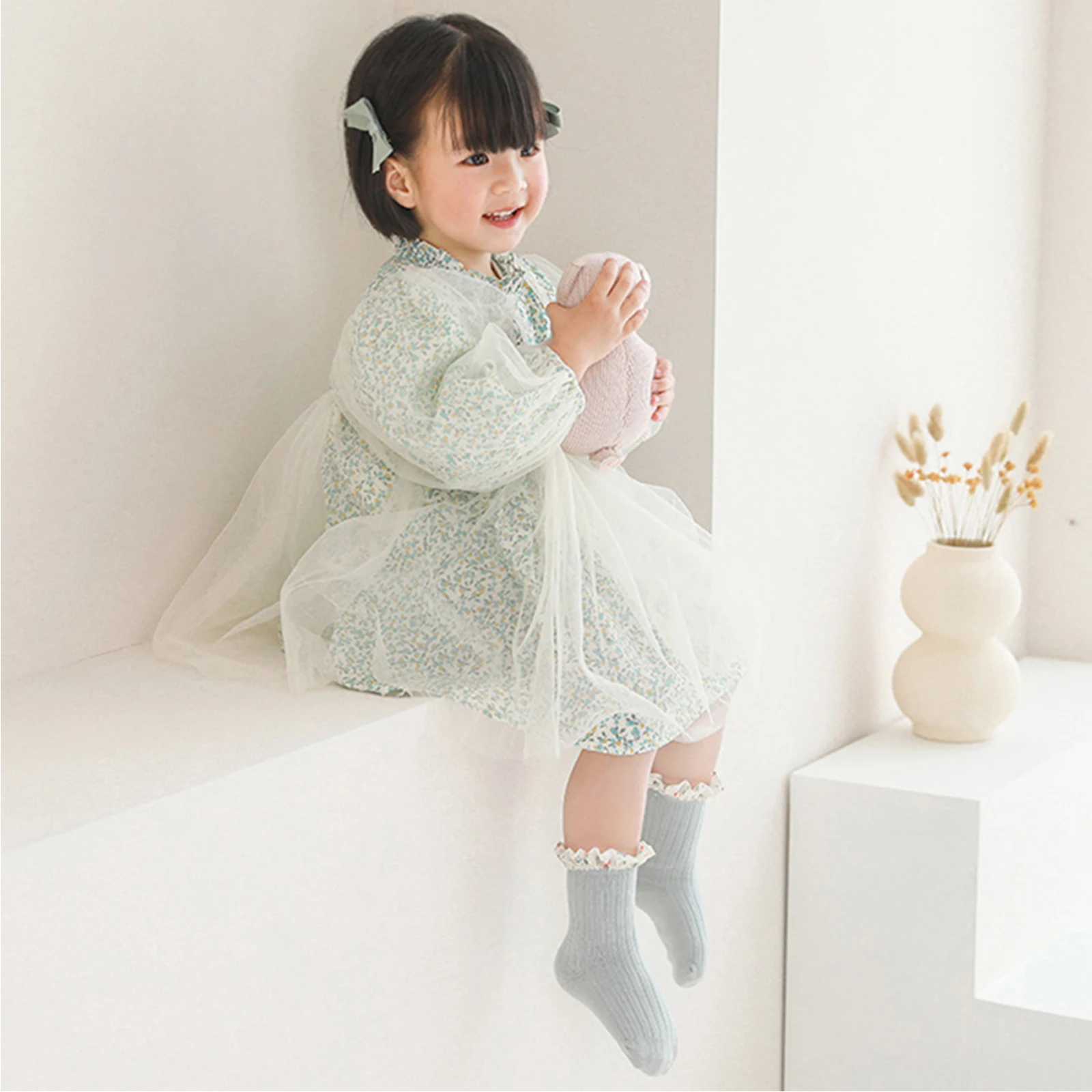 الرضع طفل الجوارب الطفل الجوارب للفتيات القطن شبكة...