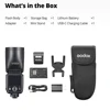 Godox V100 C/N/S/F/O TTL Round Head Camera Flash 100Ws V100S V100C V100N V100F Speedlight for Canon Nikon Sony Fujifilm Olympus 6