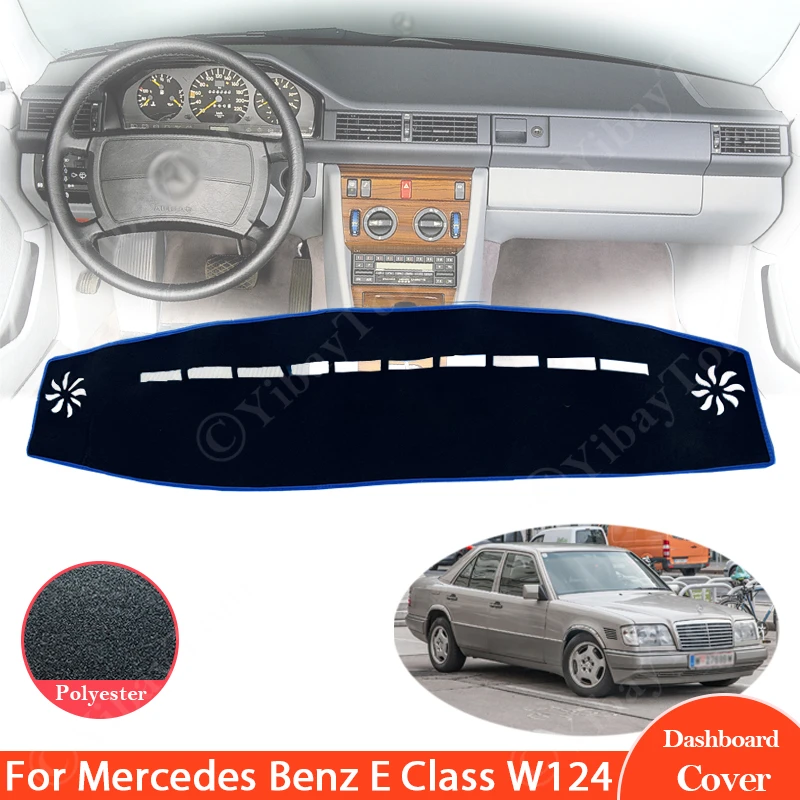 Protection Pare-soleil Pour Tableau De Bord Mercedes Classe E (1998-2003) - Antidérapante, Facile à Poser