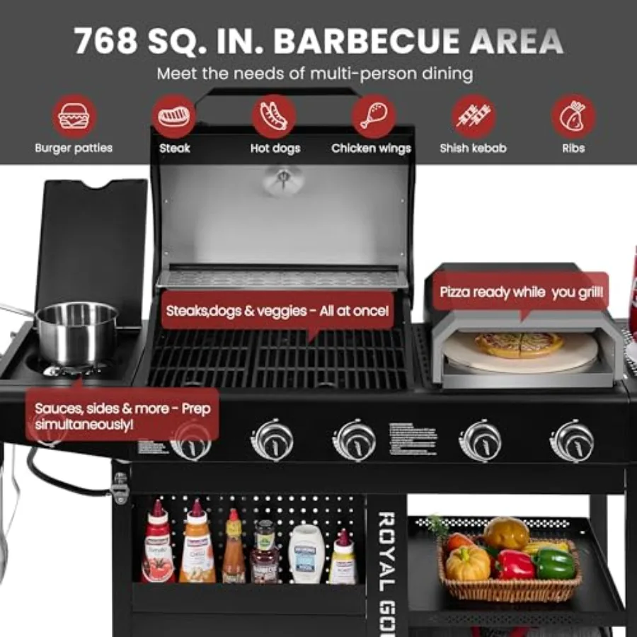 3-in-1 Grill Pizza Oven 5