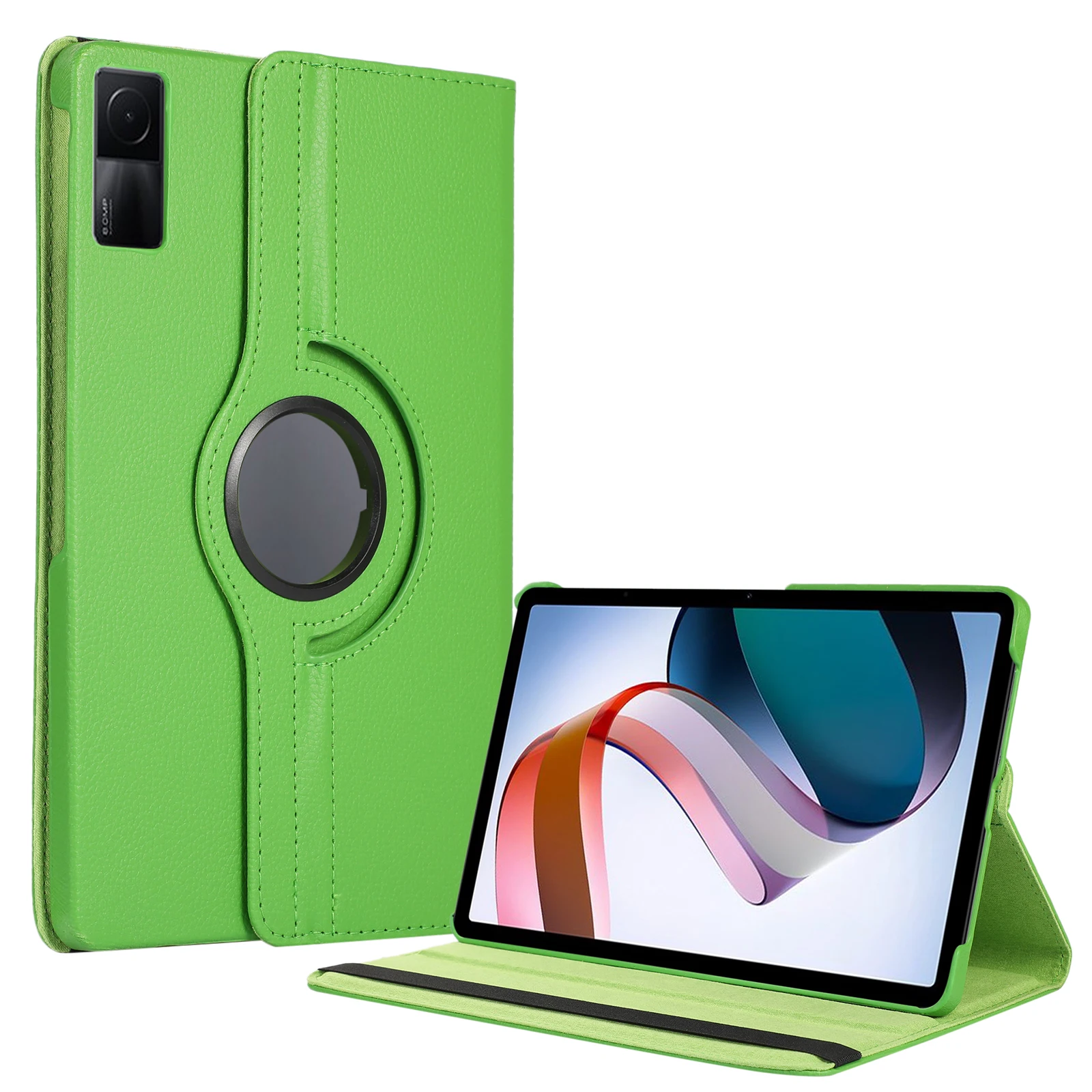 360 Degree Rotating PU Leather Tablet Protective Case with Folio Flip Stand Holder