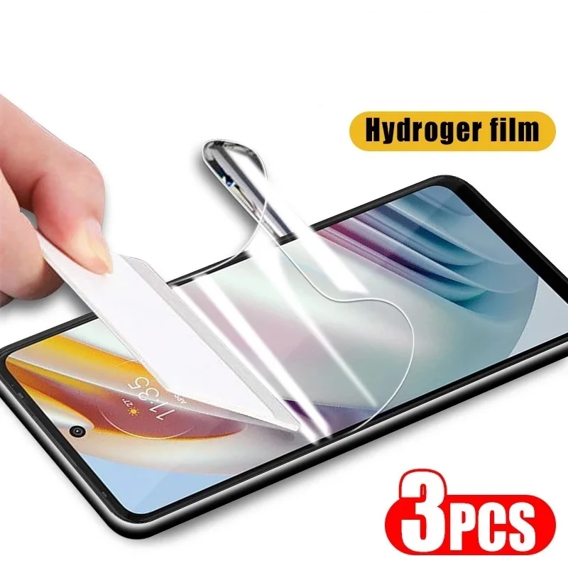 

Гидрогелевая пленка для Motorola Moto G71 5G G31 G41 G51 G71 G13 G23 G53 G73 G22 G32 G42 G52 G72, защитная пленка для экрана, 3 шт.