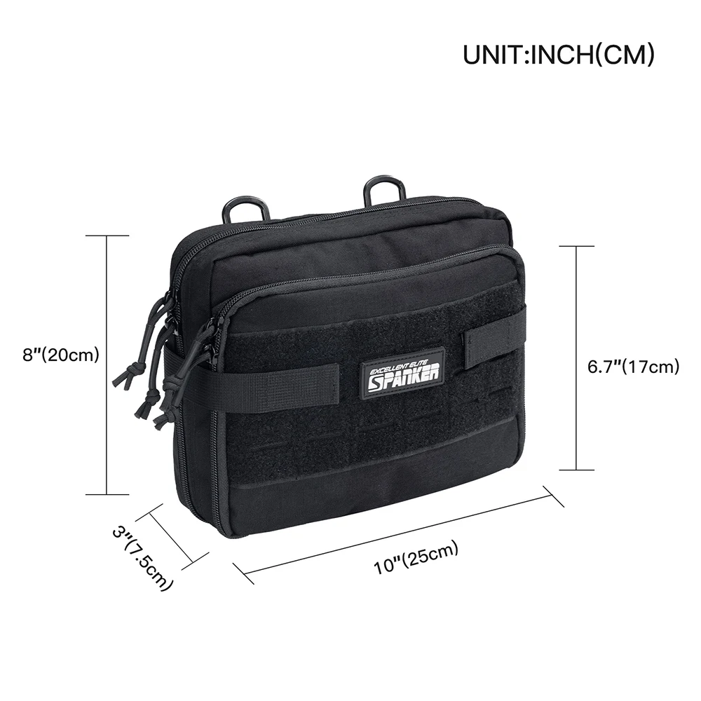 Multifunction Tactical Pouch Molle  Portable Shoulder Bag Outdoor  Hiking Sling Bags EDC Bag Camping Hiking Hunting Tool Pack 2