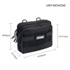 Multifunction Tactical Pouch Molle  Portable Shoulder Bag Outdoor  Hiking Sling Bags EDC Bag Camping Hiking Hunting Tool Pack 2