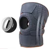 One piece Pressurized Silicone Anti Slip Knee Pads, Sports, Running, Fitness, Outdoor Cycling, Mountaineering, Spring Leg Pads 3