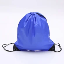 Drawstring Bag Sports Backpack Bundle Pocket for Men Women Students Drawstring Bag Drawstring Backpack Sports Bags Dry Bag tanie tanio MOONBIFFY CN (pochodzenie) Guangdong Poliester Mniej niż 20l Fitness WH019