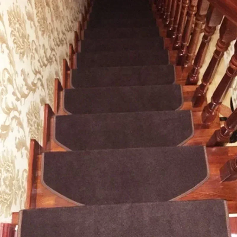 Simple New Anti Slip Self-adhesive Carpet For Stairs Step Pad For Household Stairs Protective Cover Pad 65CM * 24cm