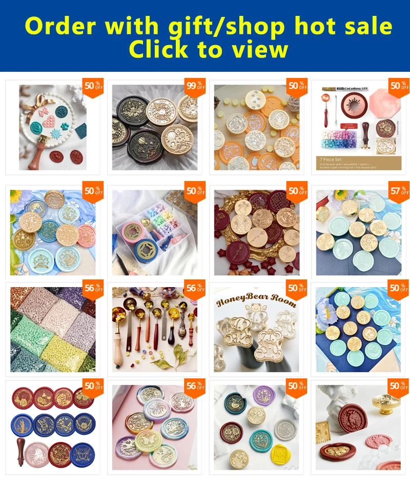 Description Picture 2 of item3D Embossed Wax Seal Stamp French Vintage Photo Frame Sealing Stamp Head For Cards Envelopes Wedding Invitations Scrapbooking