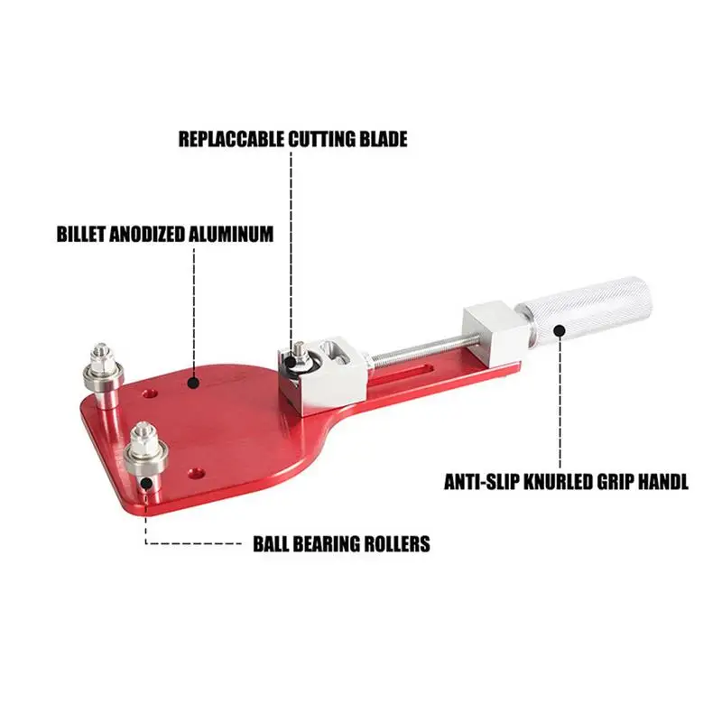 Car Oil Filter Maintenance Tool Oil Filter Cutter Cutting Tool Aluminum Alloy Replacement Portable Engine Motor Inspection Tool