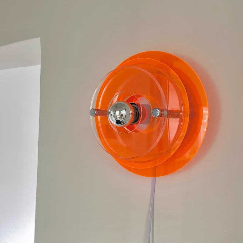 UFO Flying Saucer Wall Lamps LED For Bedroom Bedside Living Room Led Wall Lamp Wall Sconces Light Wall Lamp