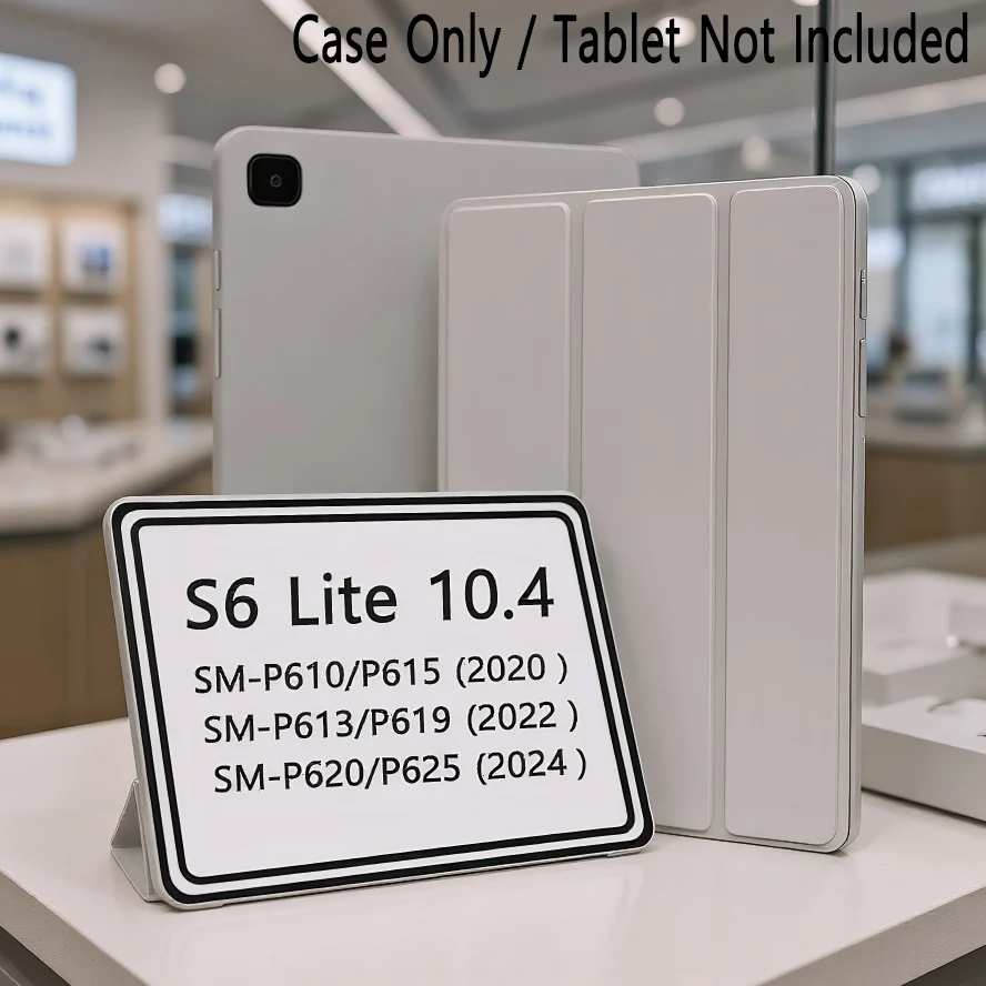 Trifold Stand Folio Soft TPU Tablet Case
