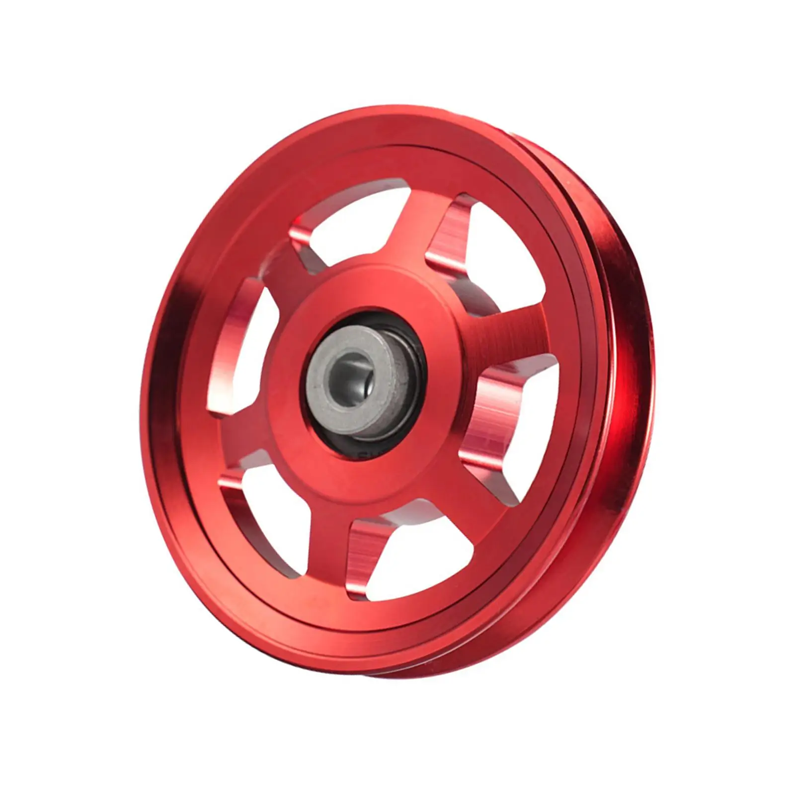 Home Gym Pulley System Aluminum Alloy Pulley Wheel 105mm for Cable Machine Training Exercise Equipment