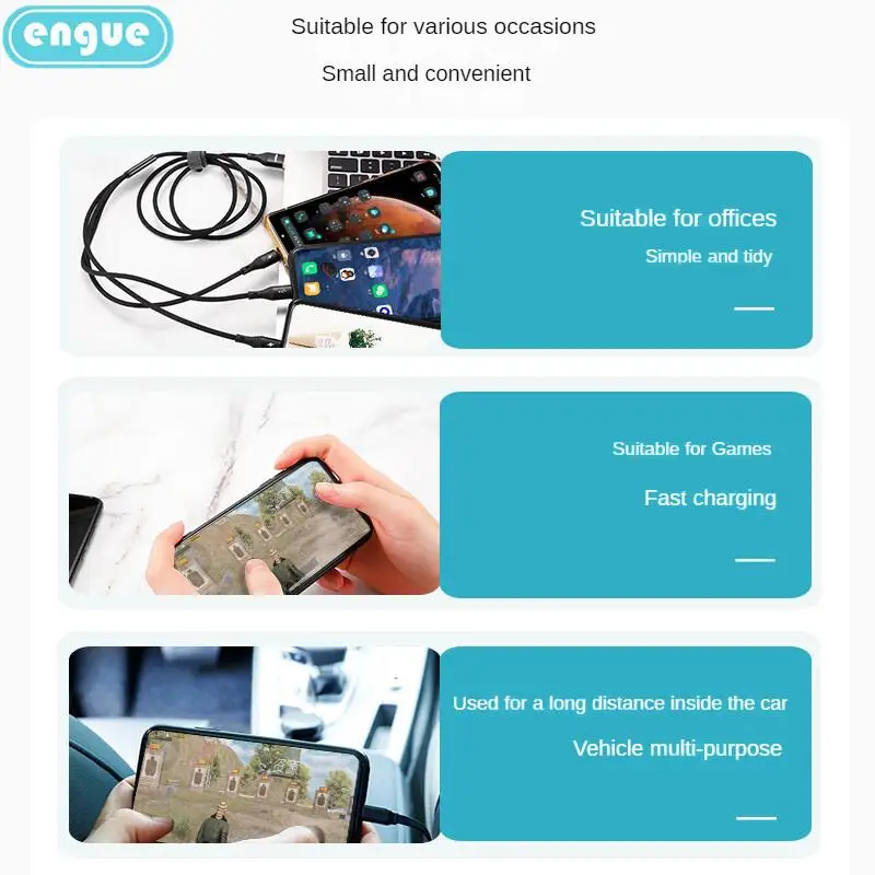 ENGUE EG-918 iPhone Interface Type-C Android Charging Cable: The Ultimate Solution for Fast and Convenient Charging