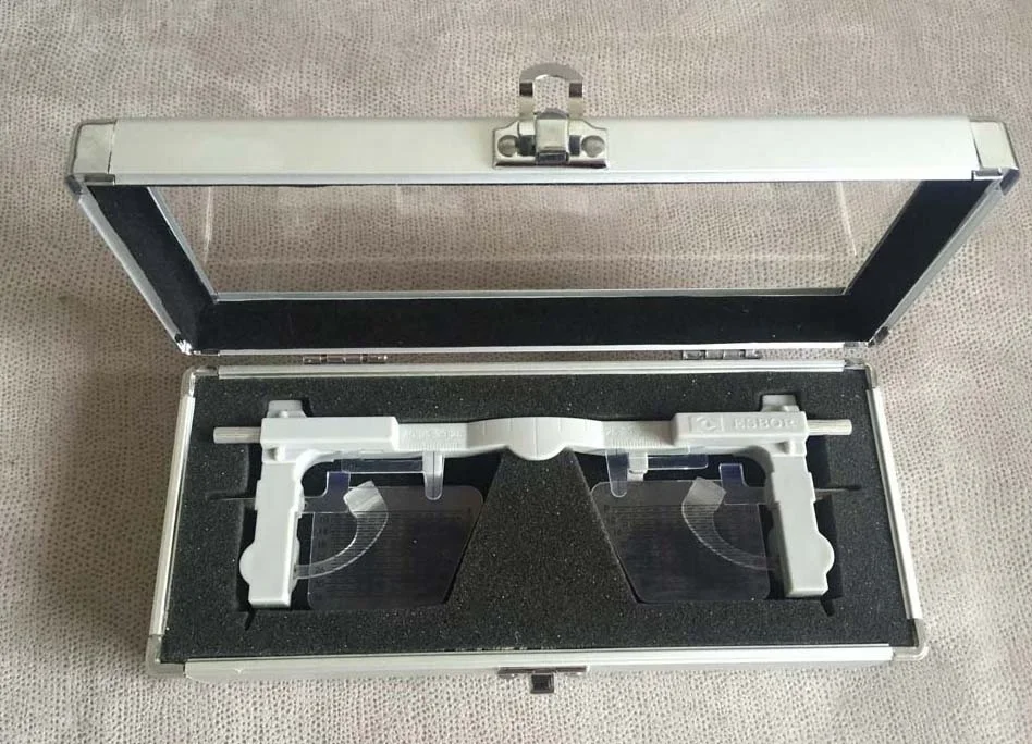 optical eyeglass pupil height pupil distance measuring ruler hand pupilometer PH PD meter