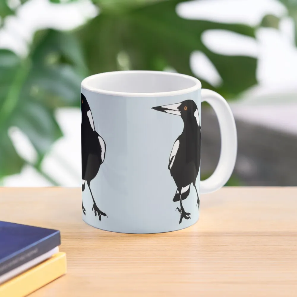 

Australian Magpie Coffee Mug Personalized Cups Free Shipping Mug