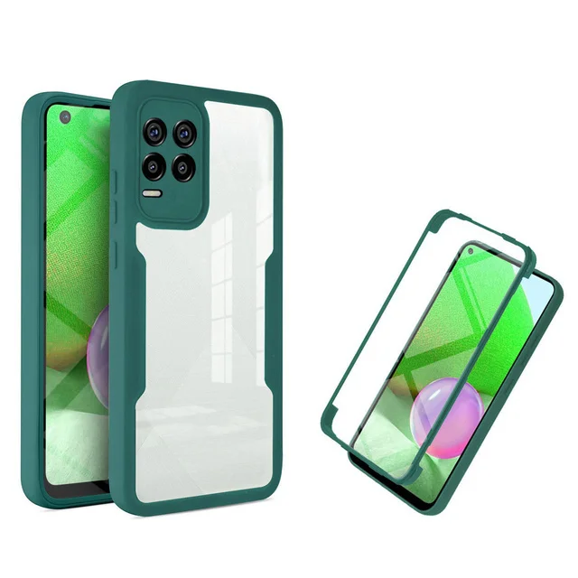 Dual-Sided Transparent Heavy Duty 360° Protective Case Cover