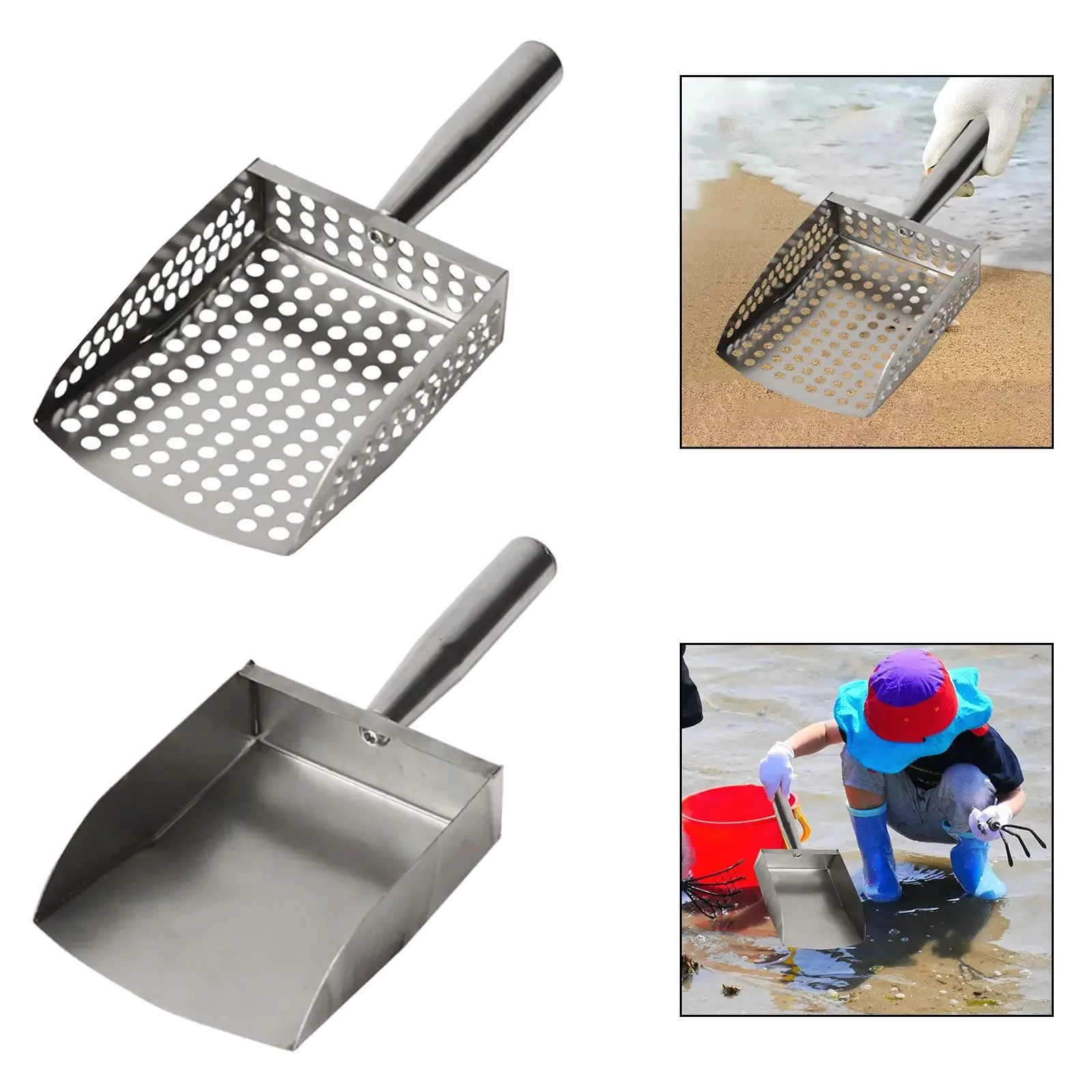 Beach Shovel Multipurpose Portable Beachcombing Scoop Picking up Creatures Clam Digging Sand Sifter Reptile Sand Scoop Beach Shovel Multipurpose Portable Beachcombing Scoop Picking up Creatures Clam Digging Sand Sifter Reptile Sand Scoop