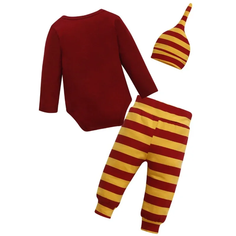 Abbigliamento per bambini Completo per bambini a maniche lunghe a maniche corte Neonato Nero Vestiti per bambina Vestiti per ragazzi وعات Ropa De Niño 옷 - immagine 3