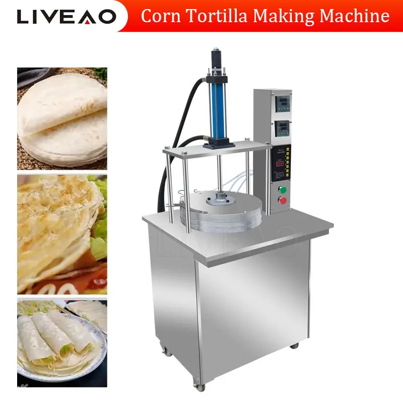 Macchina Automatica Per La Produzione Di Tortilla Per Pancake Chapati Roti Macchina Per La Cottura Di Pancake Multifunzione
